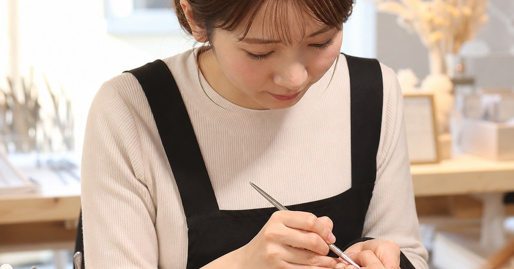 高崎 自爪ケア スクールで自爪のケア技術を学ぶ受講生とネイルケア用品
