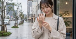 高崎で持ちが悪いネイルの原因を見直し、丁寧なケアと施術で美しいネイルを保つイメージ